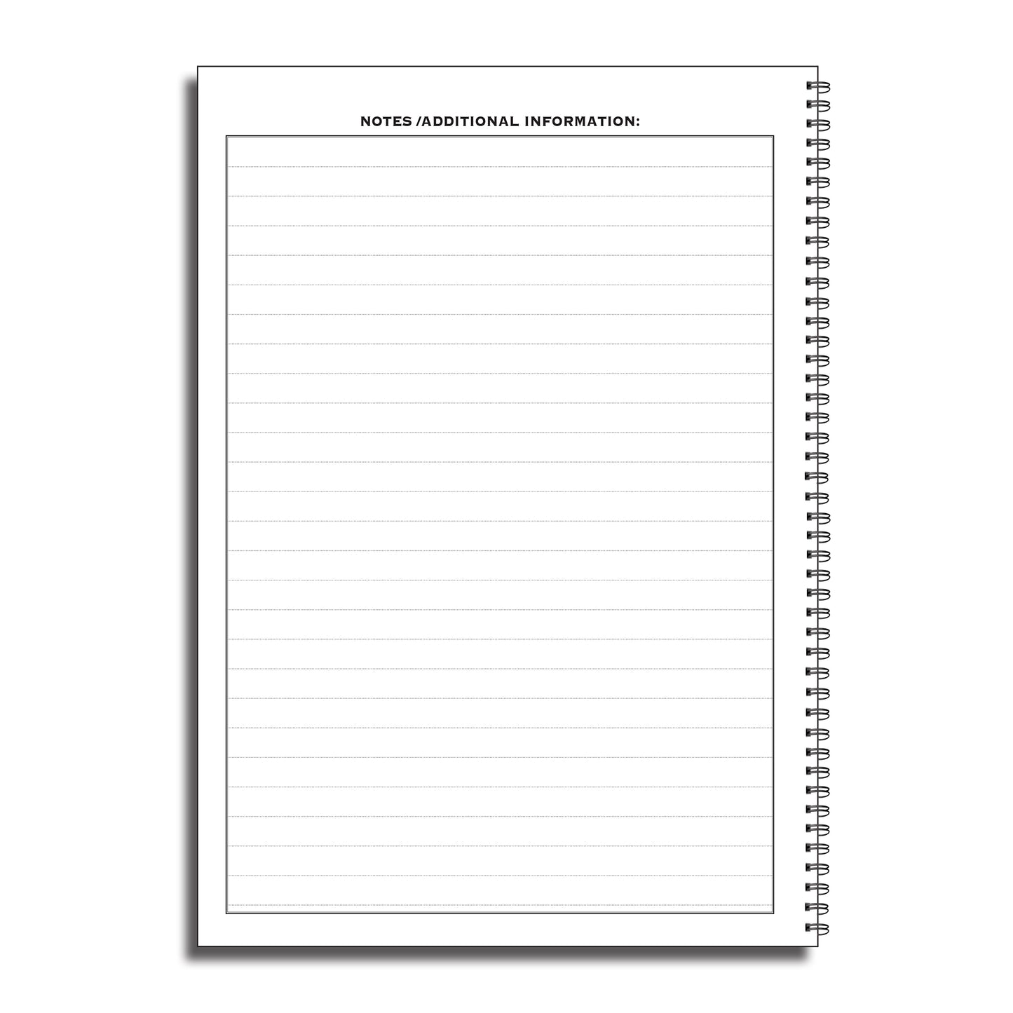 Weekly Appointment Book | 52 Weeks | Full Year | Undated | A4 -210mm x 297mm | 106 Pages | 120gsm Wirobound