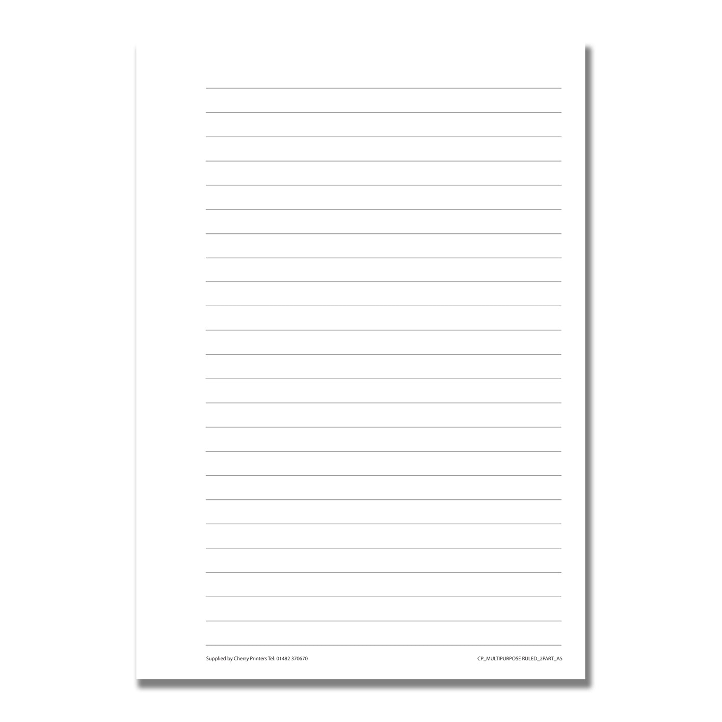 NCR Mehrzweck-Duplikatbuch A4, liniert