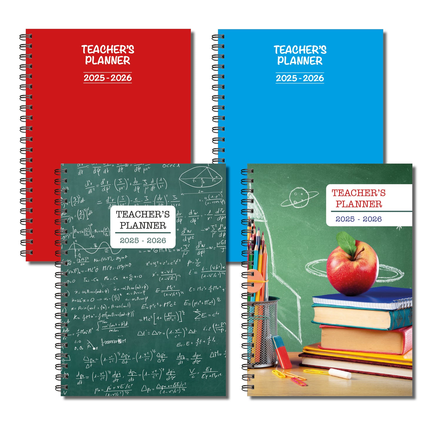 Teachers Planner 2025-2026 | Weekly Lesson Planner | 40 week to view undated pages | A5 | 60 double sided pages Wirobound