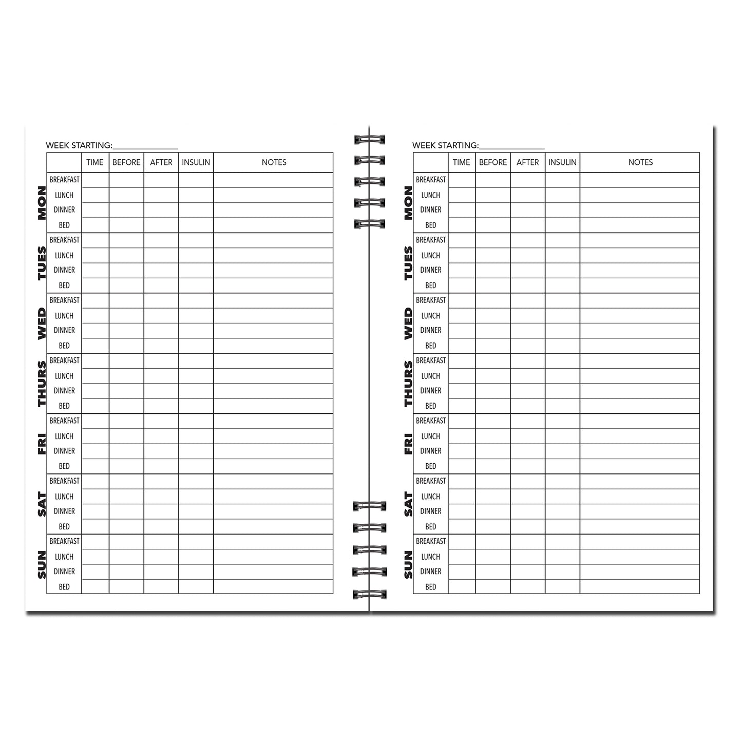 Designer Range Things I Forget/Password Book A5 53 doppelseitige Seiten Wirobound