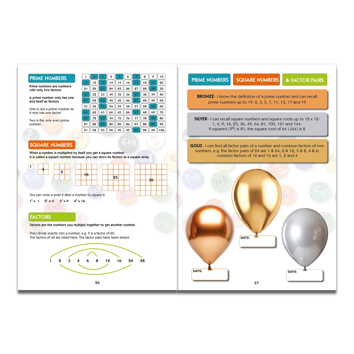 Times Tables Passport Booklet A5 36pp | Fun Teaching Aid for KS1 & KS2 |  Multiplication Guide