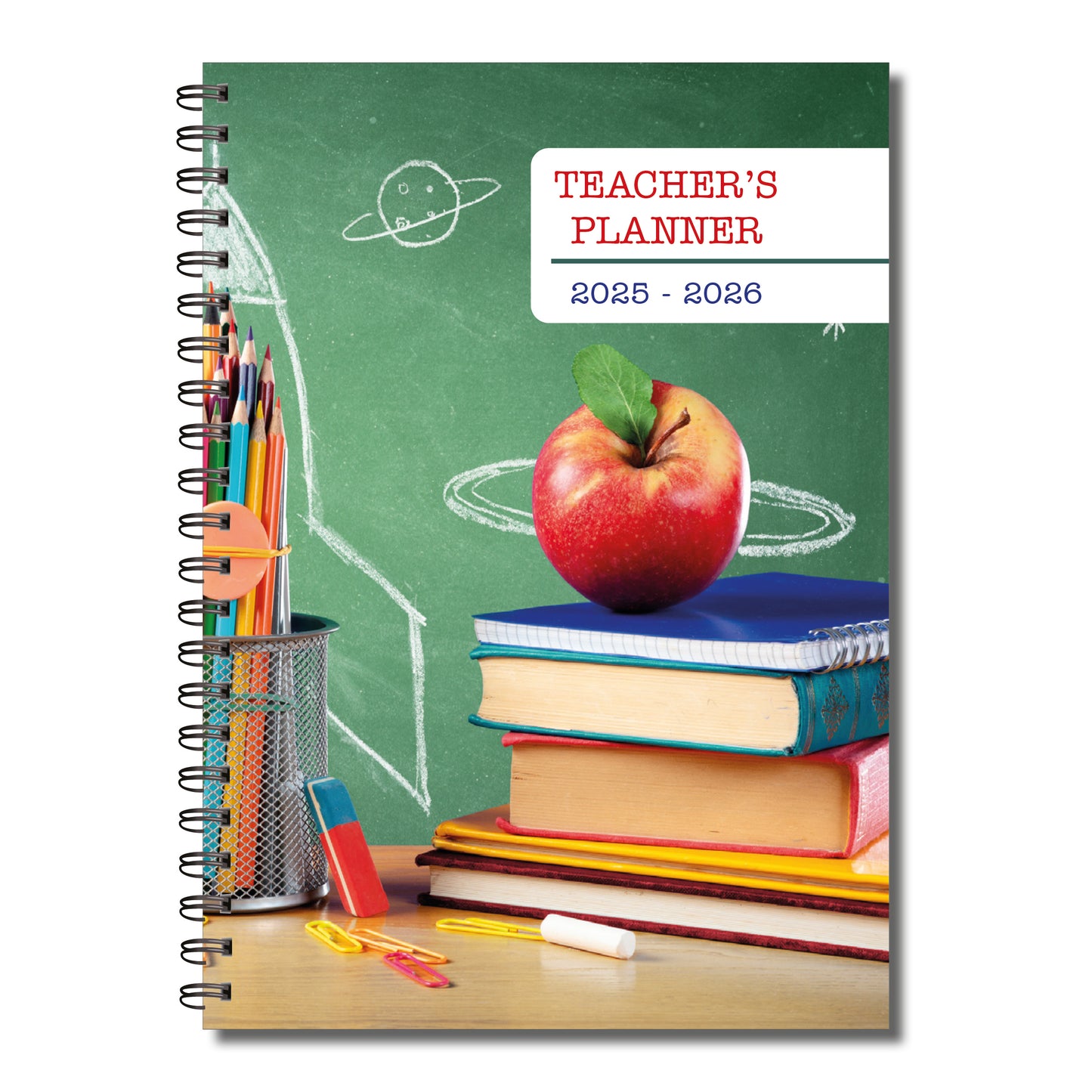 Teachers Planner 2025-2026 | Weekly Lesson Planner | 40 week to view undated pages | A5 | 60 double sided pages Wirobound