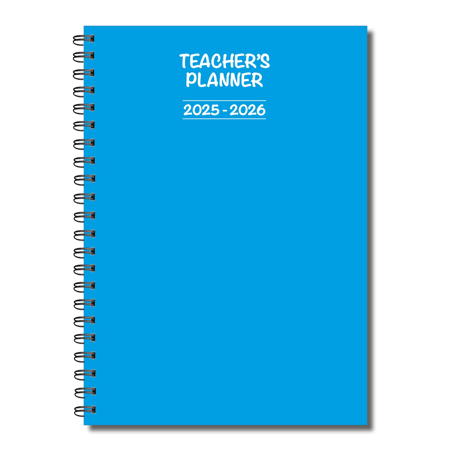 Teachers Planner 2025-2026 | Weekly Lesson Planner | 40 week to view undated pages | A5 | 60 double sided pages Wirobound