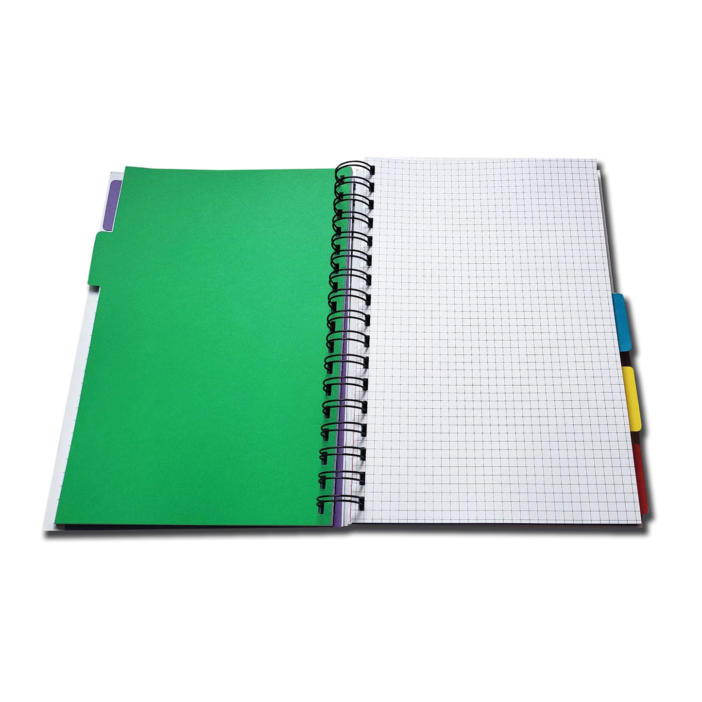 5 Subject Divider Project Book| Assorted Sections or Ruled Only | 100 sheets | B5-176mm x 250mm | Ruled, Graph, Dotted, Plain | 100gsm