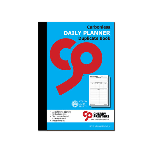NCR Daily Planner / Things To Do Duplicate Book A5