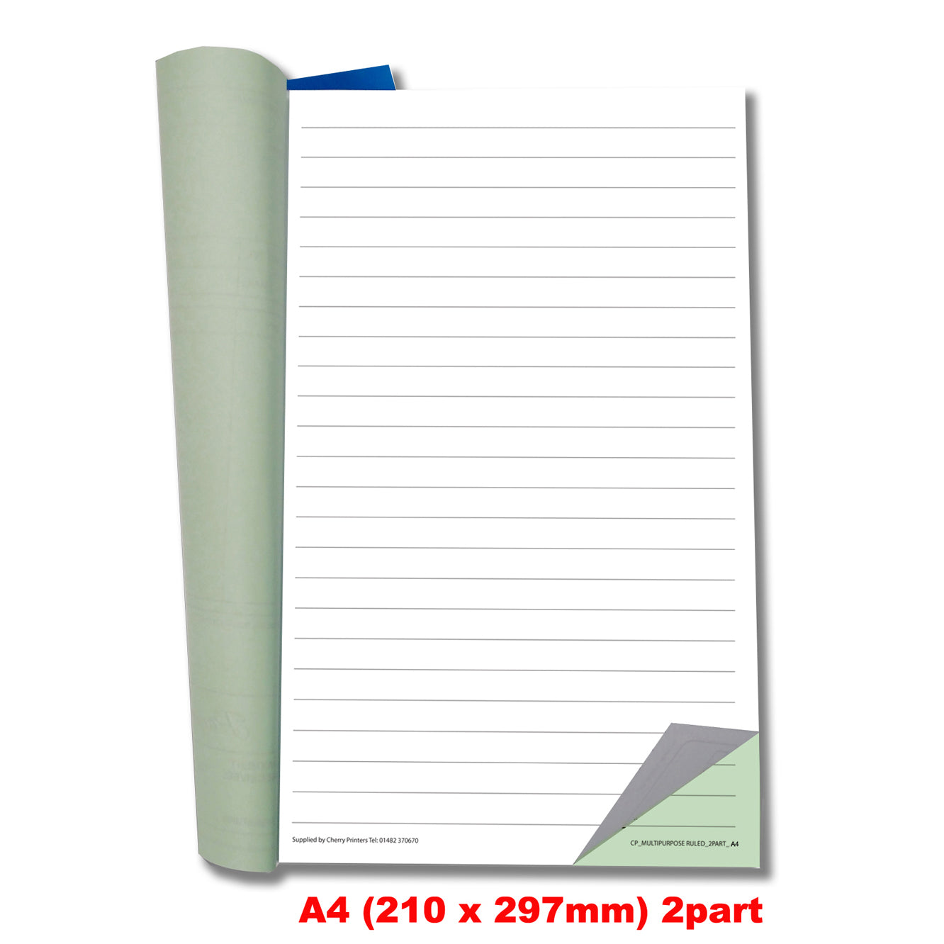 NCR Multi Purpose Ruled Duplicate Book A4